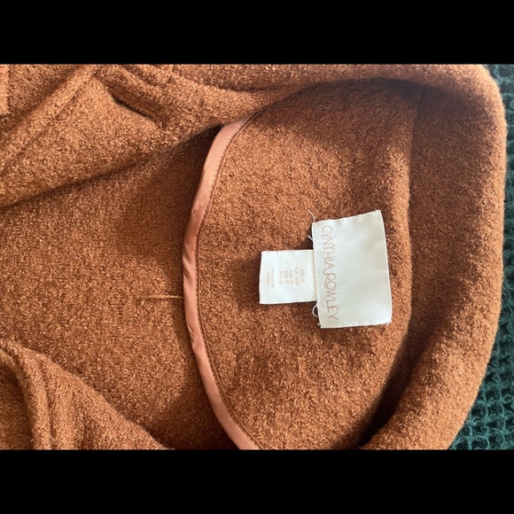 Cynthia Rowley Tan Cropped Jacket - Picture 2 of 2